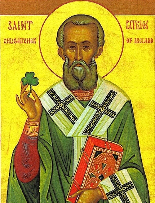 Saint Patrick and the Shamrock.